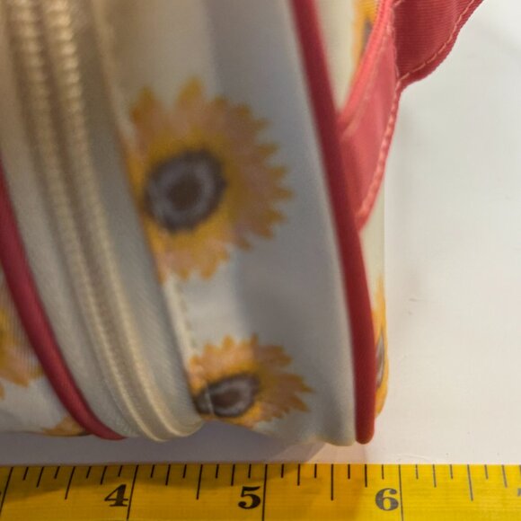 Matilda Jane Sunflower Train Case – Cosmetic or Travel Bag EUC - Picture 4 of 7
